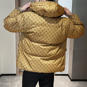秋冬新款潮流男士棉衣防寒上衣外套休闲商务轻奢棉衣图片