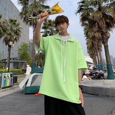 标准男青春流行T恤圆领时尚潮牌城市风貌新款潮流夏季短袖ins，男装T恤，星座716-2