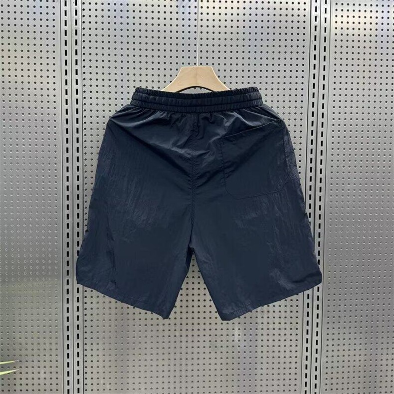 轻奢潮牌穿搭2025夏季冰丝速干沙滩裤男字母印花休闲运动五,男装休闲裤,星座218-1（原230）