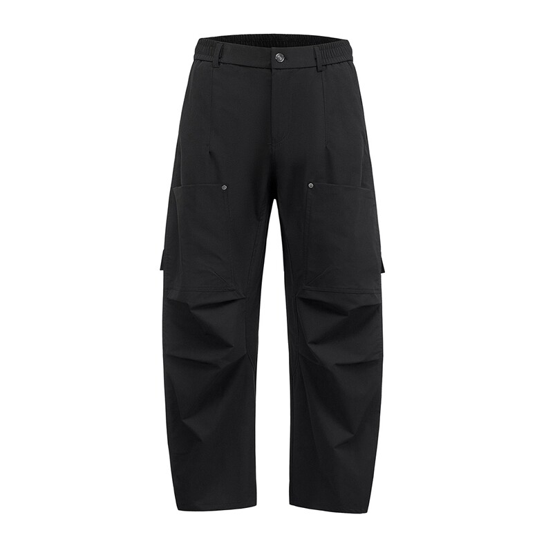 白底宽松阔腿弯刀直筒长裤大码M-5XL潮牌工装裤CK78054P55控89，男装工装外套，星座227-7