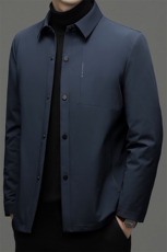 爸爸装羽绒服中年男士商务休闲上衣2023年新款冬季加厚保暖外套，男装羽绒服，电商B212（原钱塘6029）