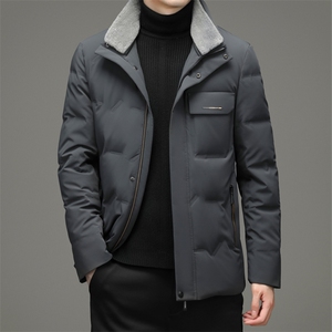BZ2269钱塘2020-2秋冬新款中年男士立领羽绒服时尚休闲外套P215图片