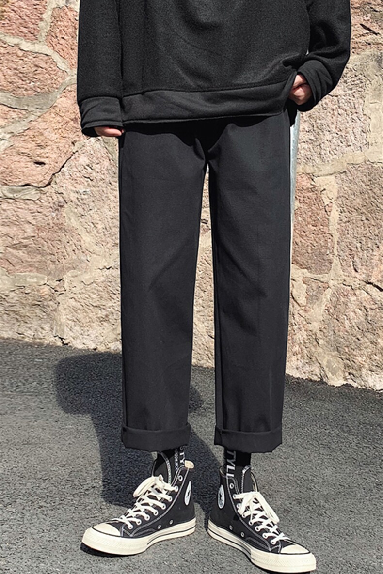 加绒2023新款男士休闲宽松暖休闲裤运动裤K233-P22加绒批30,男装休闲裤,星座718-1