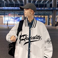 ！2023春季新款男士潮牌棒球服夹克情侣百搭上衣外套JK507P65图片