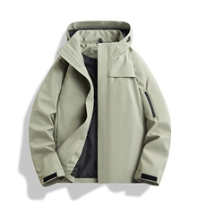 新款男女高品质户外登山服青少年学生冲锋衣夹克外套HS6606，男装夹克，星座1206（原A206）