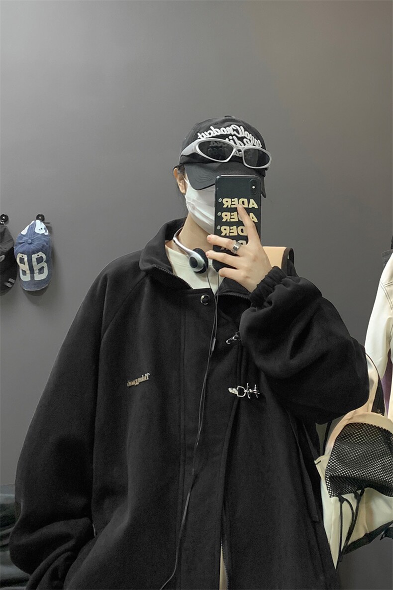重磅！麂皮绒复合夹克飞机扣外套XH43-特P60控价：108,男装夹克,电商B367