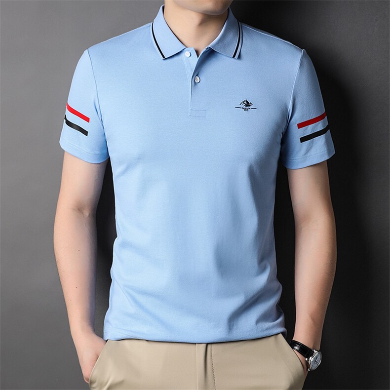 AG2730钱塘2020-3夏季新款男装Polo衫量大价优P56,男装Polo衫,钱塘207-3
