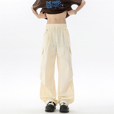 美式阔腿降落伞兵工装裤男夏季冰丝薄款防晒冲锋登山裤子KZ055P50，男装休闲裤，电商B312