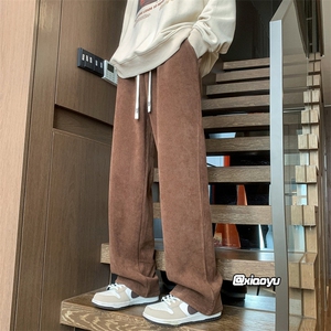 XZ616 秋冬季新款灯芯绒垂感百搭休闲裤 TY958 P45控58图片