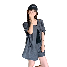 现货~~薄款西装套装P130控188，女装套装/套裙，2C262