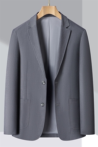 ZL99118男式秋季新款长袖简约西服休闲商务便服西装图片