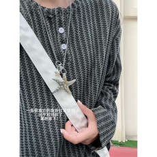 XZ809A/SYR44/特P24控48雪尼尔小香风亨利领长袖卫衣，男装T恤，星座809A(原222-1)