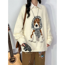 1506-1/MA4021高品质/P66圆领毛衣针织衫男潮牌帅气秋冬季打底衫，男装T恤，星座1506-1