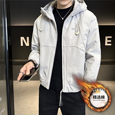 3918P1352025新款棉服加棉冲风衣夹克棉衣外套控卷后195，男装夹克，星座414（原B263）