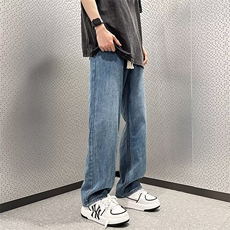 美式牛仔裤男春秋新款休闲直筒裤NK96P38，男装牛仔裤，星座1116-2