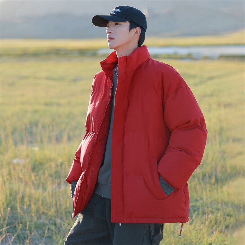 现货抖音得物可供视频冬季三防加厚羽绒棉衣外套面包棉服WM1266,男装棉衣,电商A486