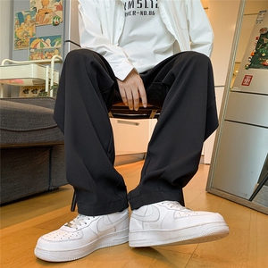 深度库存直播直筒拖地裤宽松休闲拖地裤垂感小西裤K2667-特批35图片