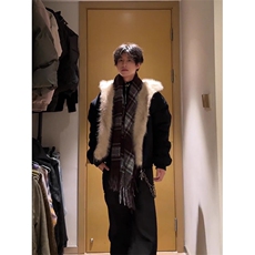 现货高品质美式高街冬季重磅硬挺短款座山雕毛领棉衣男女加厚外套，男装棉衣，电商A486