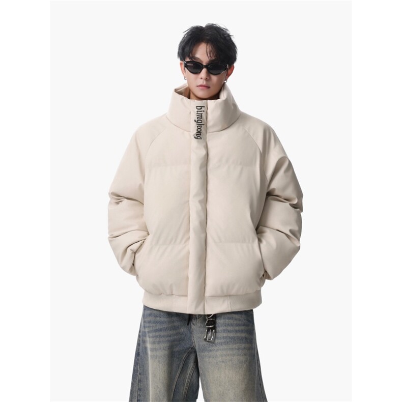 档口图 冬季立领加厚刺绣PU皮棉衣保暖棉服M530-特P85图片