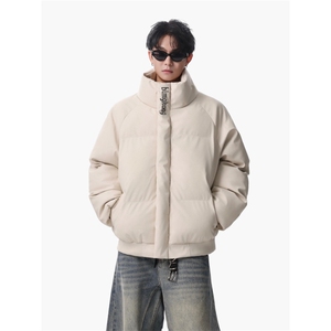 档口图 冬季立领加厚刺绣PU皮棉衣保暖棉服M530-特P85图片