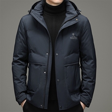 冬季中老年男加厚羽绒服中年爸爸男装休闲外套冬装MYYL21909-P275，男装羽绒服，电商B212（原钱塘6029）