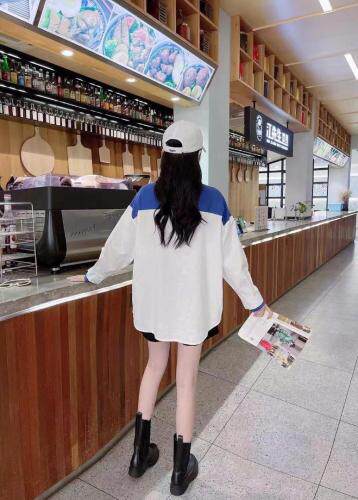 【现货】秋季新款假两件拼接衬衫，女装衬衫，名依人