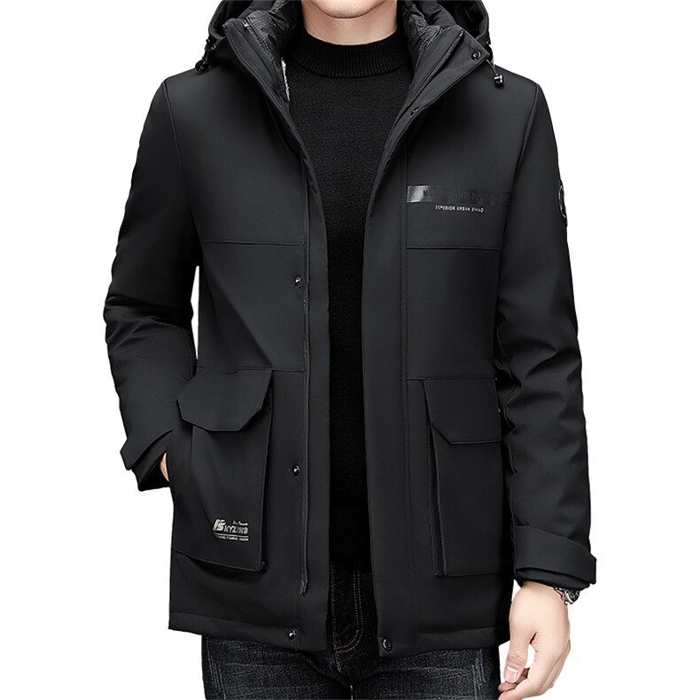 NN8306钱塘2020-3冬季厚款商务休闲简约中年男士羽绒服P225,男装羽绒服,钱塘207-3