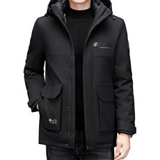 NN8306钱塘2020-3冬季厚款商务休闲简约中年男士羽绒服P225，男装羽绒服，钱塘207-3
