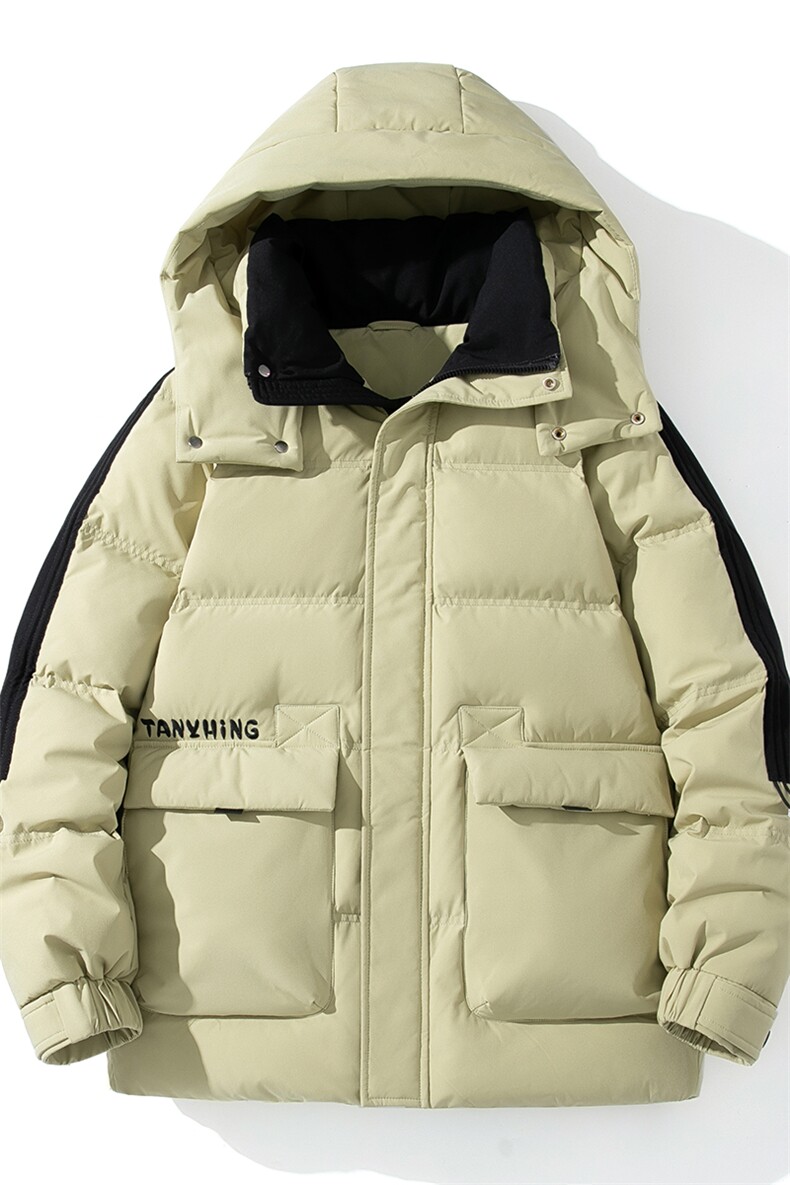 V2388钱塘2020-3秋冬新款情侣款连帽羽绒服保暖休闲百搭外套P255,男装羽绒服,钱塘207-3