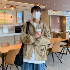 夏季超薄款男防晒服透气宽松港风工装夹克外套韩版潮流休闲上衣，男装夹克，星座716-3