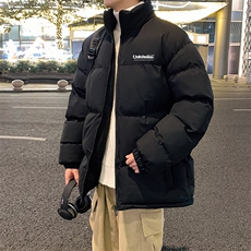 港风直播抖音得物高品质宽松男加厚撞色棉衣外套M1401P68，男装棉衣，电商C408(原B339-1)