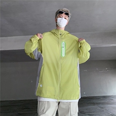W501-P42夏日轻薄凉感防晒服夹克运动登山透气皮肤衣男女，男装夹克，星座911-1