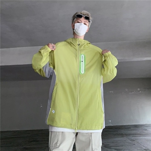 W501-P42 夏日轻薄凉感防晒服夹克运动登山透气皮肤衣男女图片