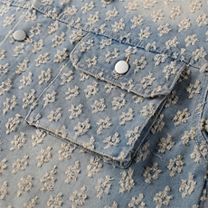 复古水洗高级感翻领秋冬2025年新款牛仔外套宽松夹克XS24807-P70，男装工装外套，星座509