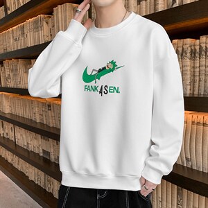 好质量！男士长袖t恤印花卫衣男秋季潮牌衣服潮流百搭W629