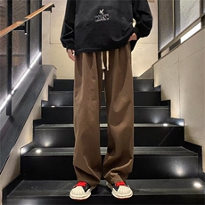 新款高街vibe休闲长裤男士秋冬季美式潮牌工装直筒裤子K2938-P35，男装休闲裤，星座1008