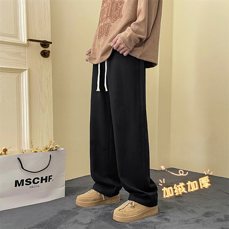 时尚休闲长裤百搭简约纯色K628特批35加绒特批43,男装休闲裤,星座718-1