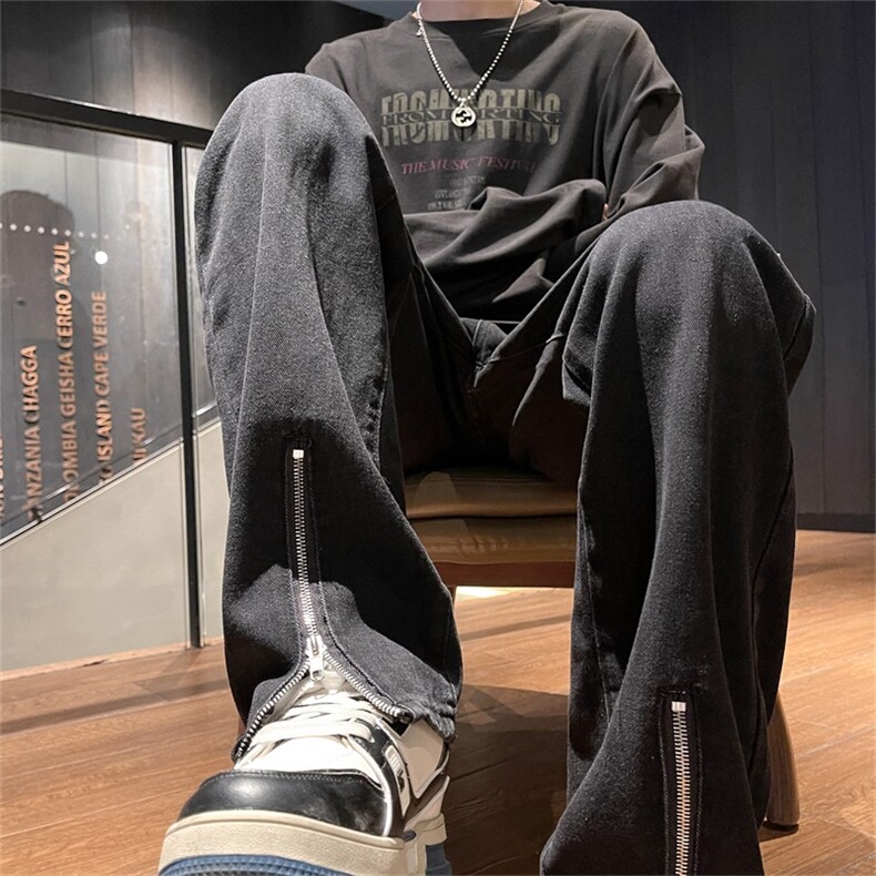 特价！（现货4千件）牛仔裤男美式高街宽松裤子 A080-9603-特P29图片