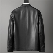 ZC2603秋冬新款皮衣男士牛皮夹克机车外套P390，男装皮衣，电商B360