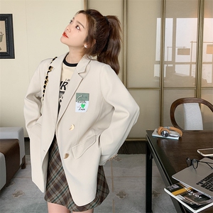 春现 数据好设计感贴标西装外套B190-F2306-P130-K178图片