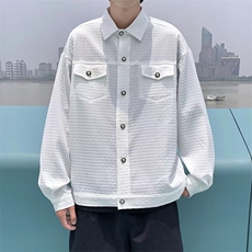 男秋季服外套潮牌街头宽松情侣休闲飞行夹克X78P55，男装夹克，星座1116-2