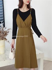秋季新款连衣裙，女装连衣裙，雨恋依香(1F)