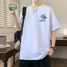 夏季男短袖t恤高品质多工艺发泡印大码T恤衫HF8525-P34，男装T恤，星座1206（原A206）