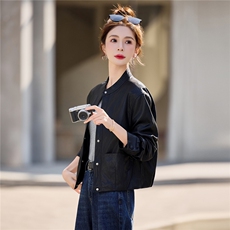 【春季女装新款】2026大量现货时尚舒适百搭短款皮衣外套，女装皮衣，魅衣本色