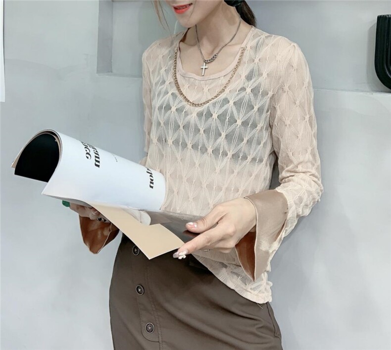 新面料喇叭袖打底，其它，帝瀛 DY