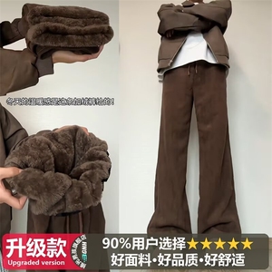 1506-1/KX0401/P42宽松休闲裤男韩版潮流百搭裤子阔腿拖地长裤图片