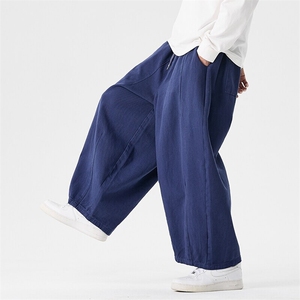 春夏新款 大码日系阔腿工装裤特宽休闲哈伦直筒裤男女潮 k280/p70图片