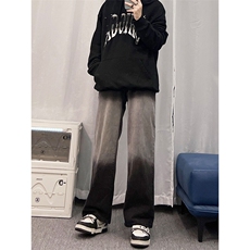 渐变修身牛仔裤美式高街vibe裤子XZ310A-4-NZ11-P55，男装牛仔裤，星座310A-4