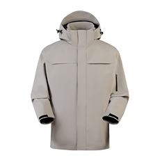 新款男女高品质户外登山服青少年学生冲锋衣夹克外套HS6606，男装夹克，星座1206（原A206）