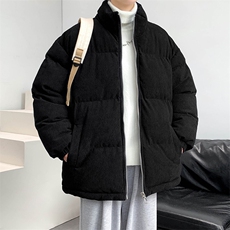 2023冬上新学生加棉加厚棉服纯色保暖立领棉衣外套男女6223-P100，男装棉衣，电商A441-1